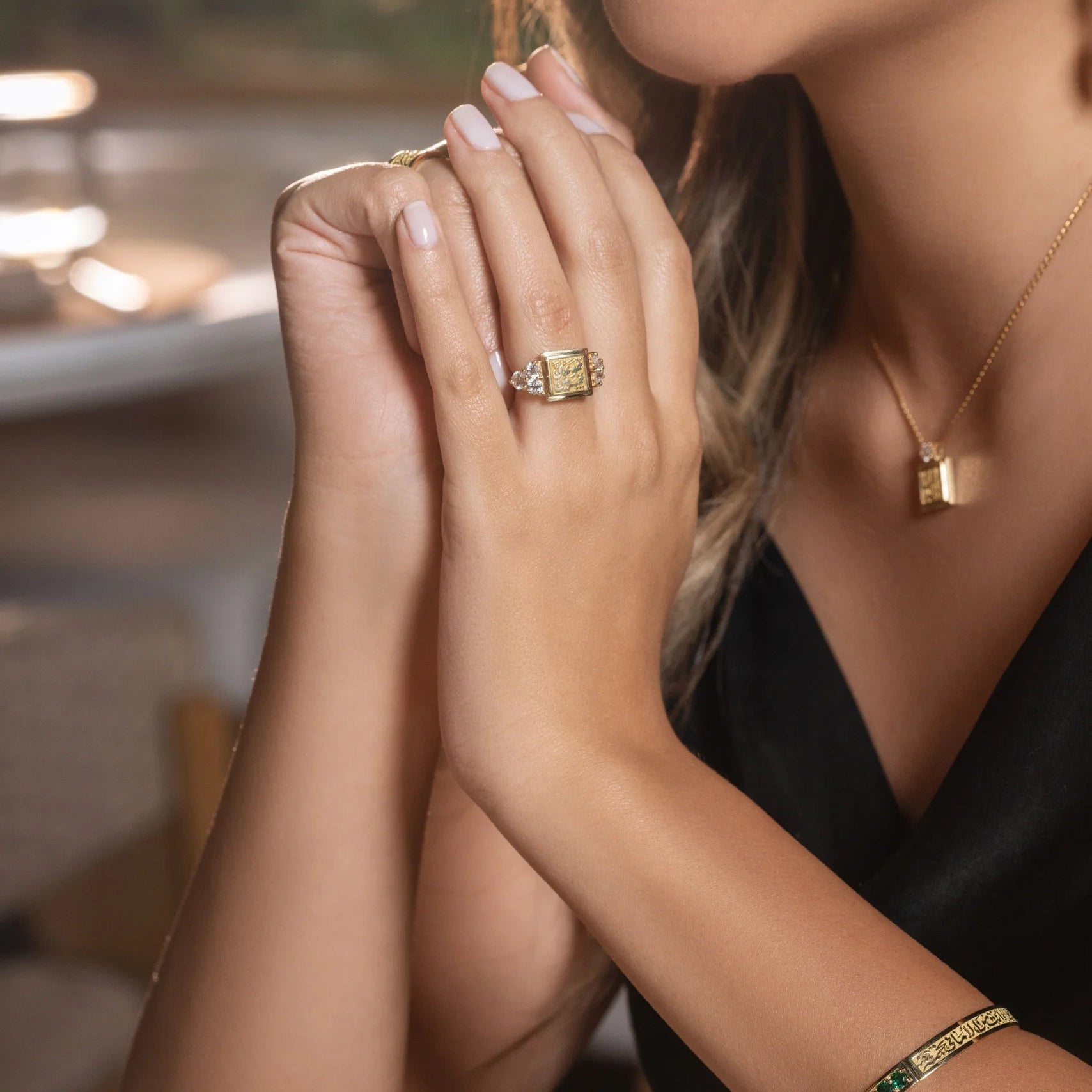 Elham Gold Ring