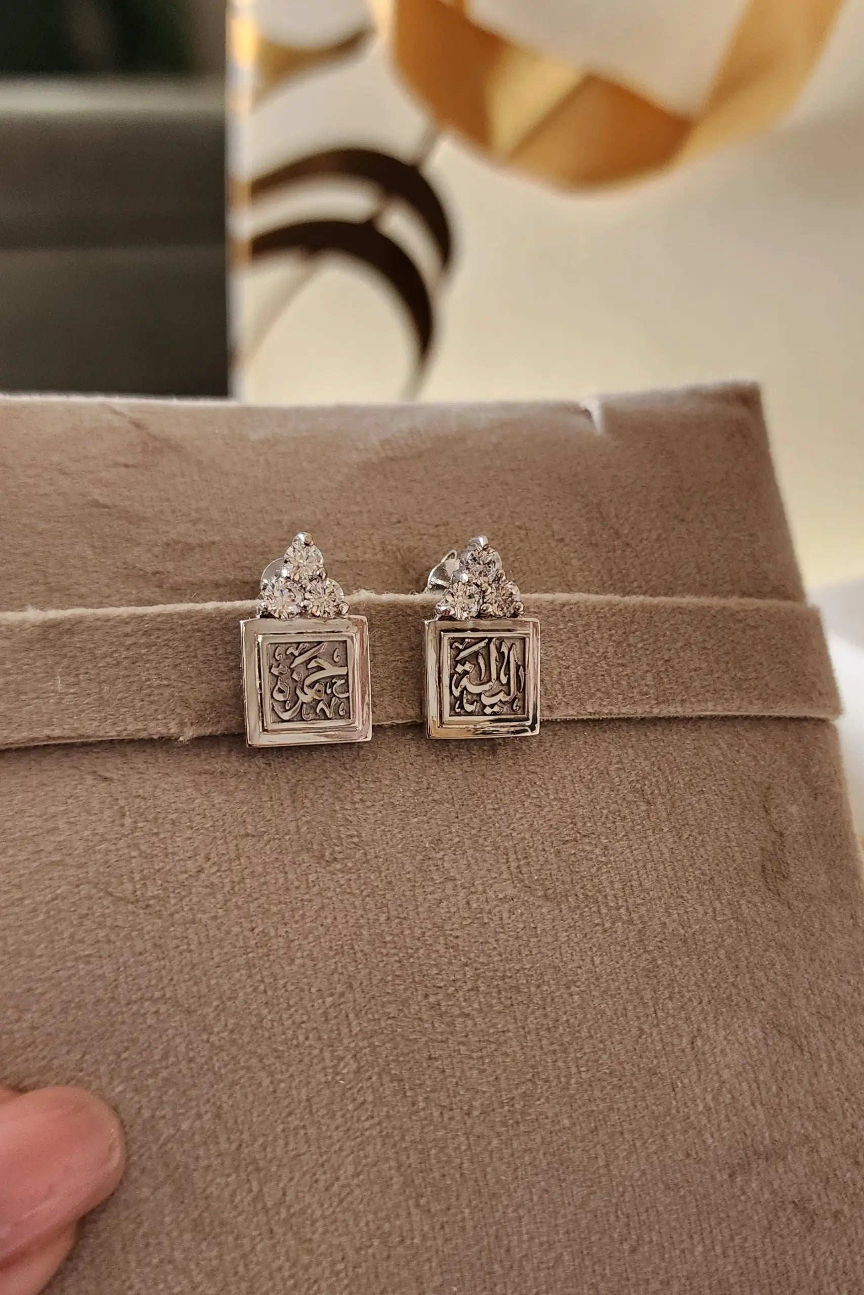 Elham Silver Earrings