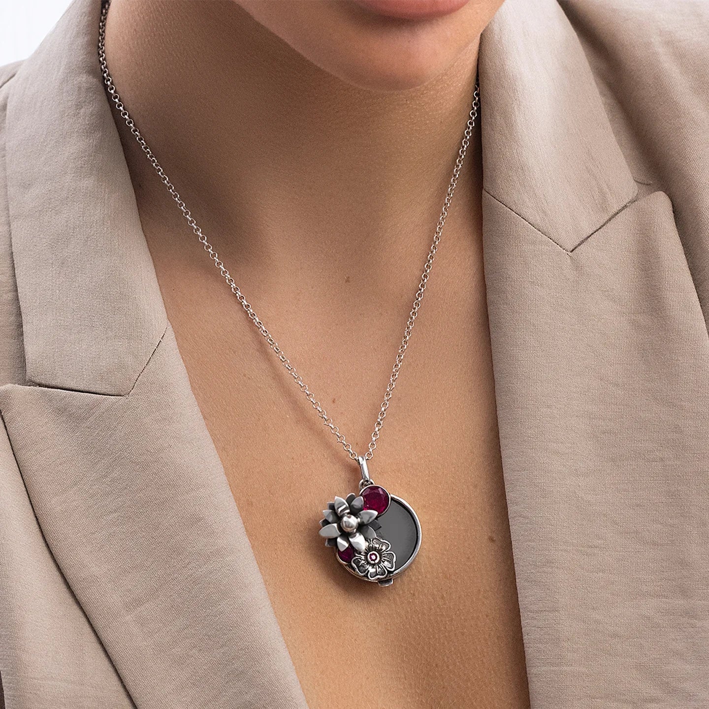 Zeena Flowers Locket