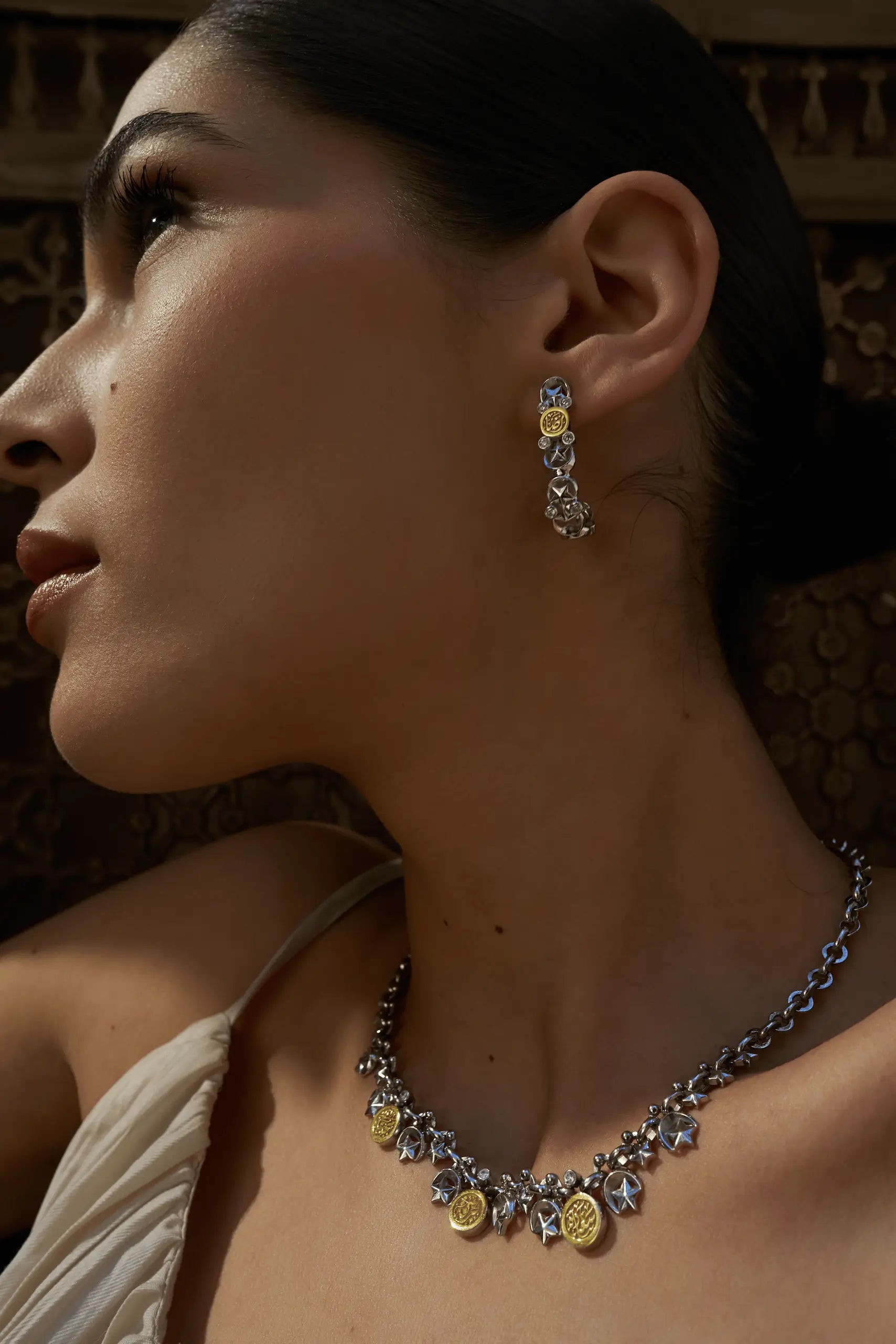 Baheya Mixed Hoop Earrings