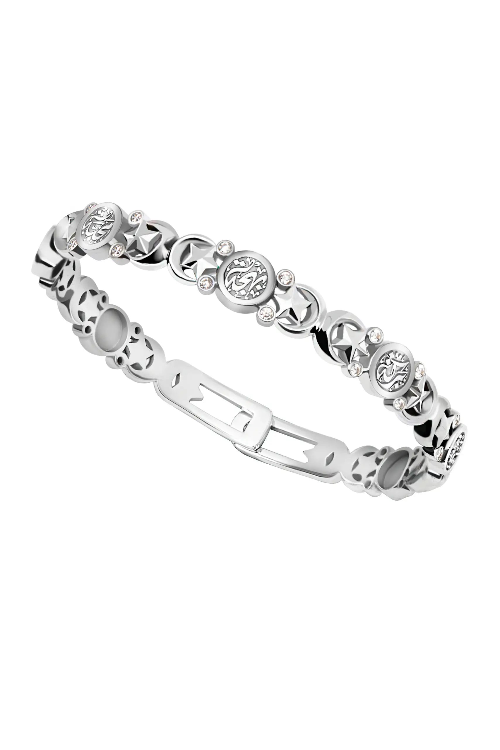 Baheya Silver Bangle