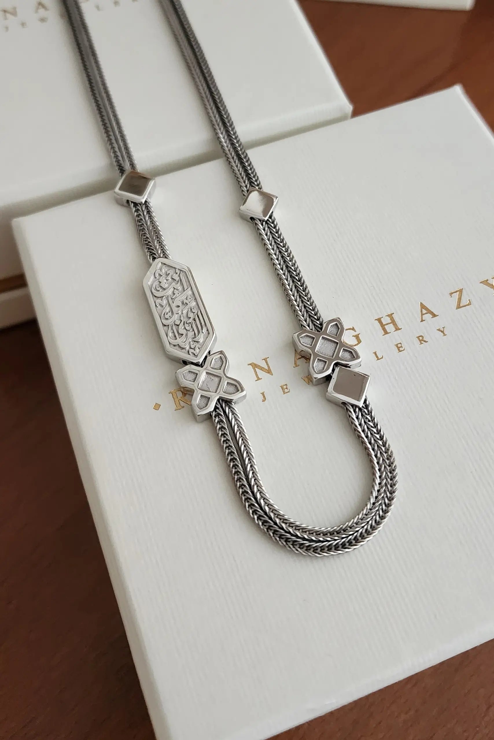 Dhat Silver Choker